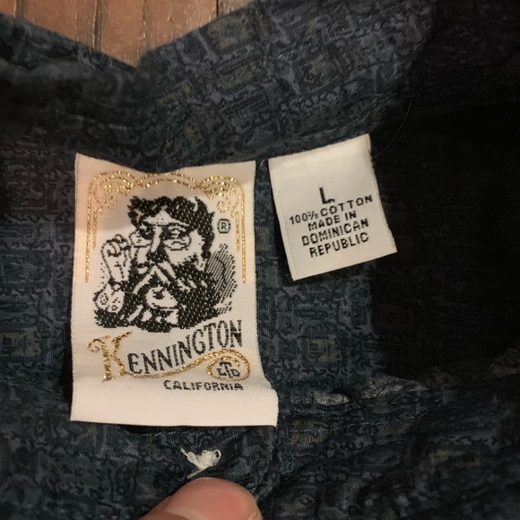 Kennington Blue Short Sleeve Shirt - Picture 4 of 4